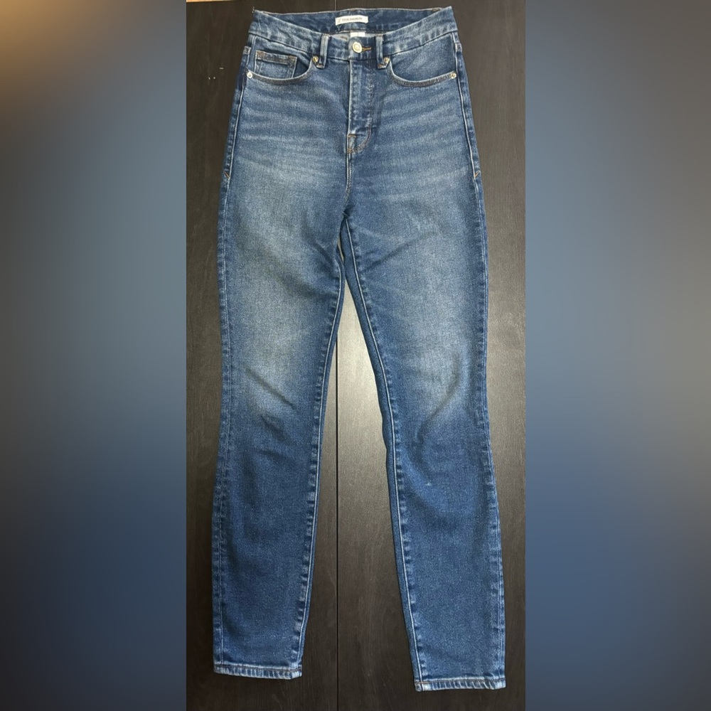 GOOD AMERICAN - Good Curve - Blue 190 - Jeans GCSK1217 Sz25